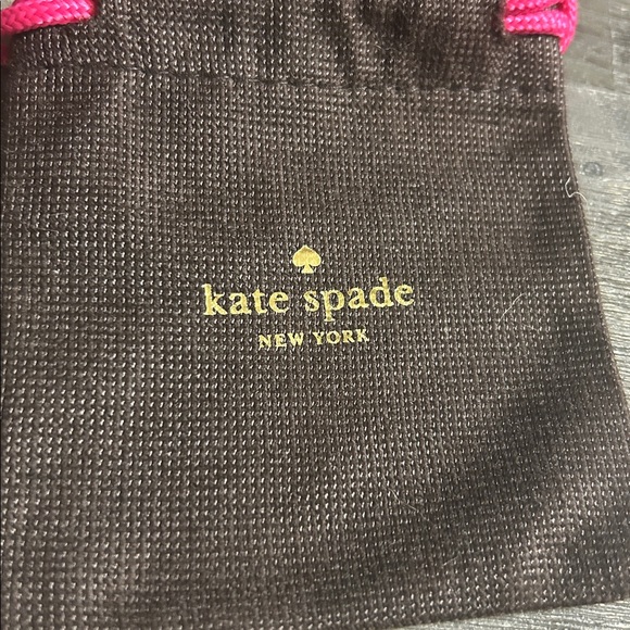 Kate Spade “Paint the Town Red”‎ Gold Bangle with Iridescent Red Accents - Picture 2 of 4